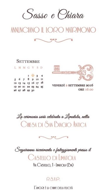 Partecipazioni shabby chic - 2