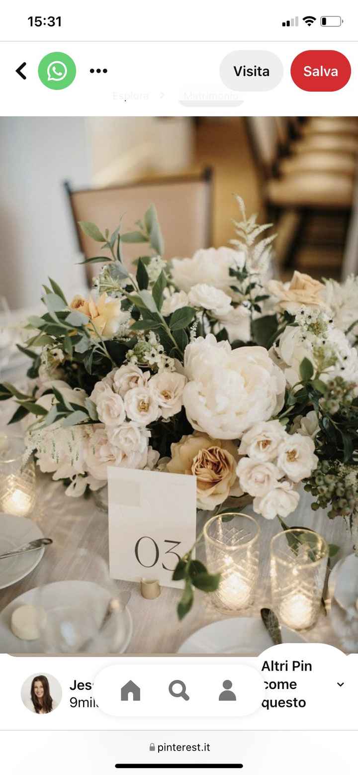 Fiori per ricevimento pochi invitati - 1