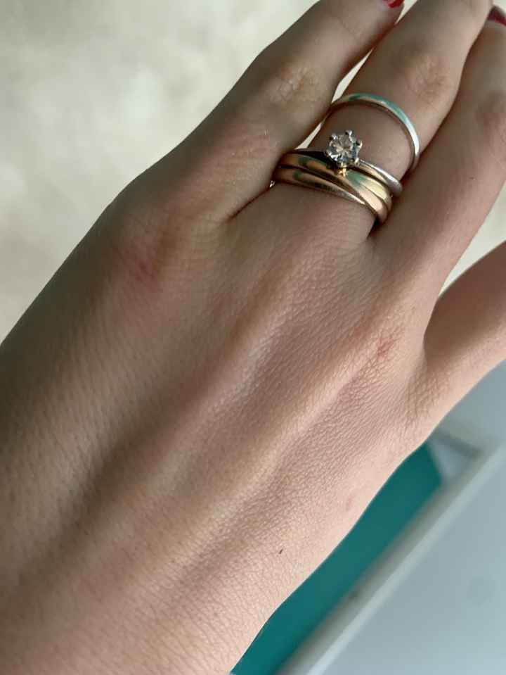 Come è il vostro anello di fidanzamento?? - 1