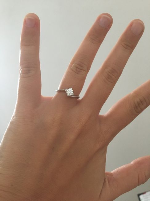  Ragazze 😍 Anello di fidanzamento  - 1