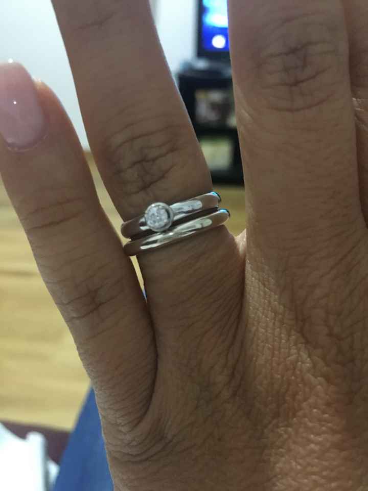  Ragazze 😍 Anello di fidanzamento  - 1