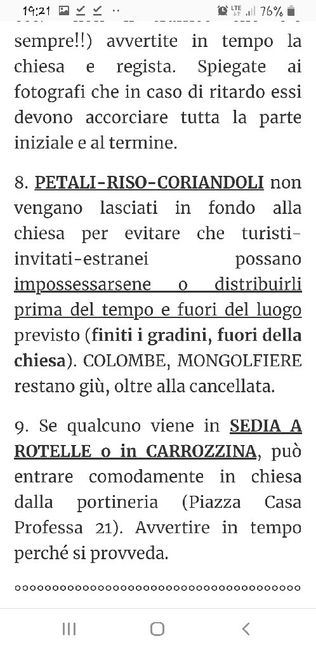 Consiglio orario cerimonia! - 1