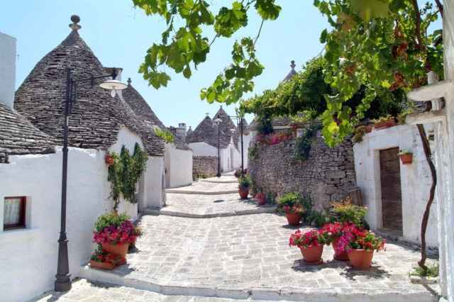Alberobello, la città dei trulli.