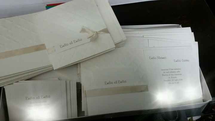 Inviti/partecipazioni pronte!!!!! - 1