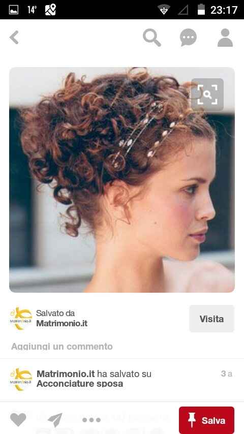 Acconciatura capelli ricci - 1