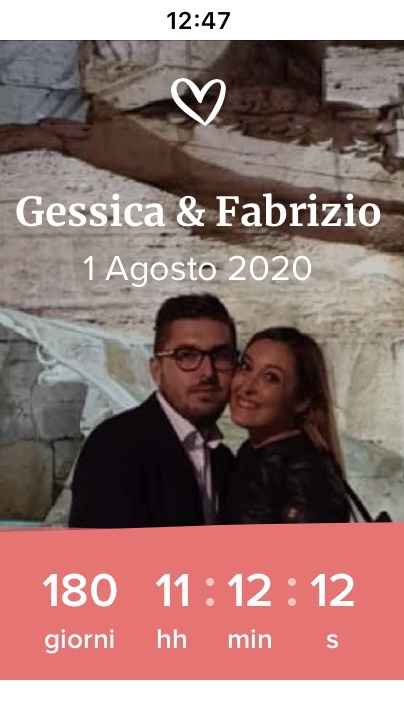 Quanti giorni mancano al vostro matrimonio? - 1