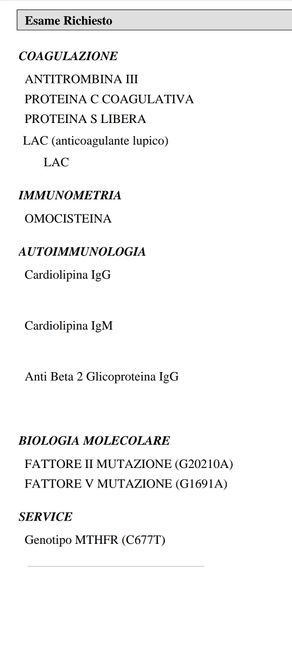 Aiuto mutazione Mthfr omozigote 1