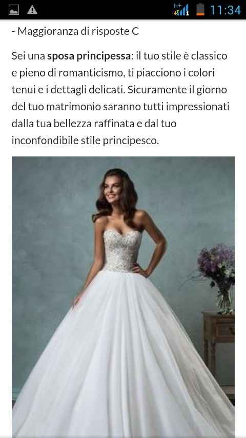 Quale sarà il vostro look sposa? Il risultato! - 1