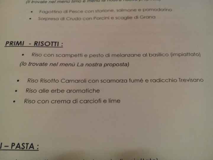 È finalmente la prova menu... - 10