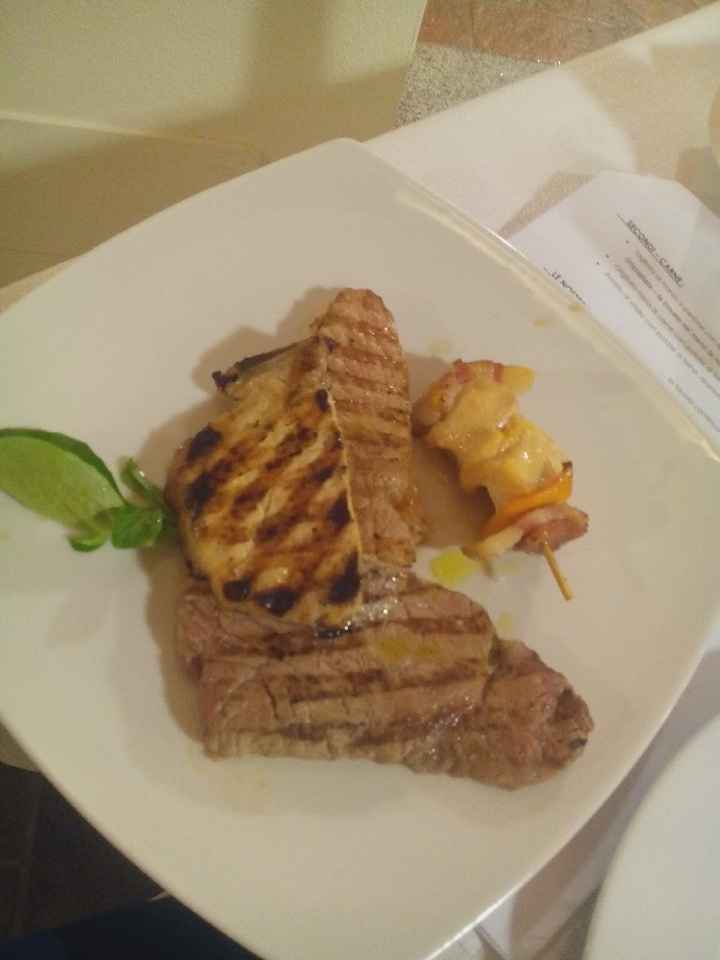 È finalmente la prova menu... - 18