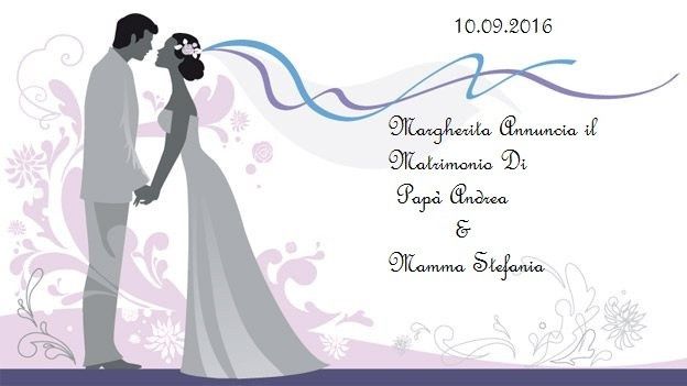 Bozza Partecipazione Matrimonio Stefania & Andrea