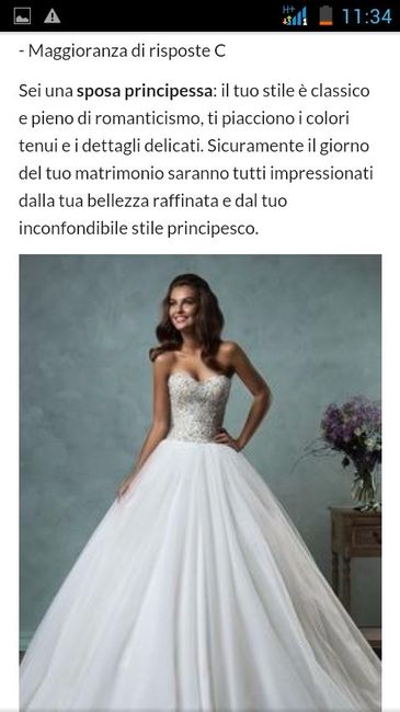 Quale sarà il vostro look sposa? Il risultato! - 1