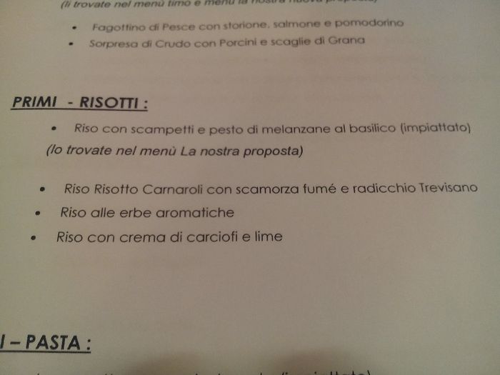 È finalmente la prova menu... - 10