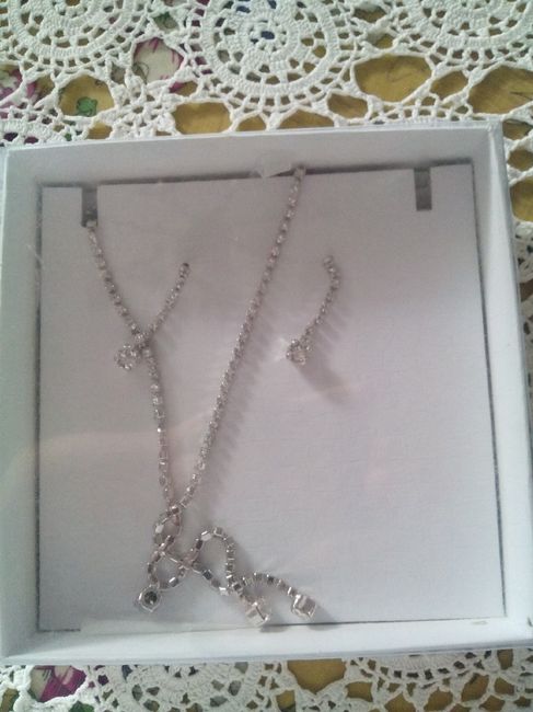 Parure e pettine capelli - 1