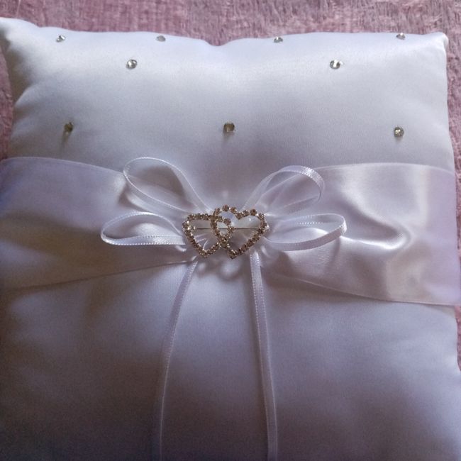 Cuscino porta fedi 1