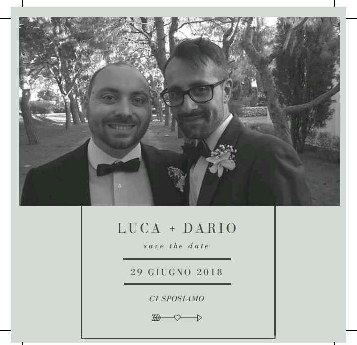 Save the date pronti - 1