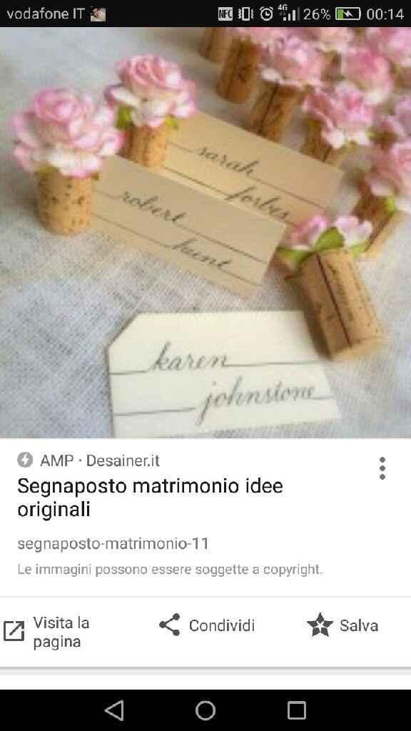 Datemi delle idee sui segnaposto - 8