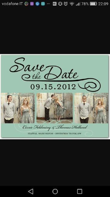 Save the date - 5