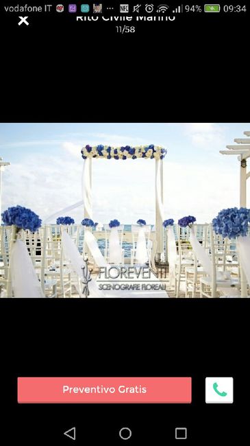 Allestimento floreale, arco fiorito. - 17