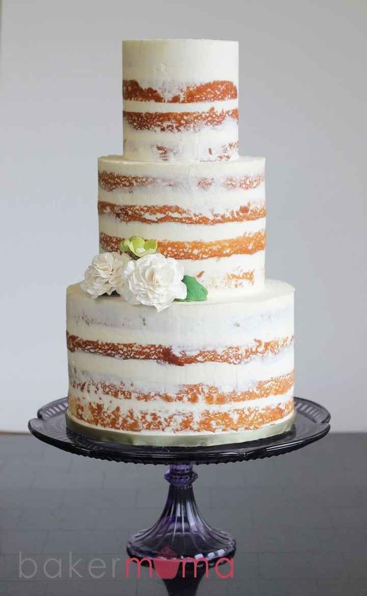 Semi-naked cake