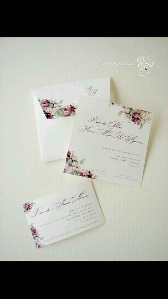 Le vostre partecipazioni di nozze - 1