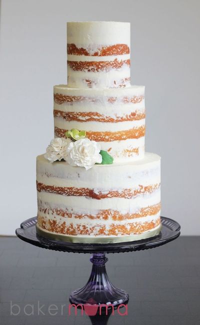 Semi-naked cake