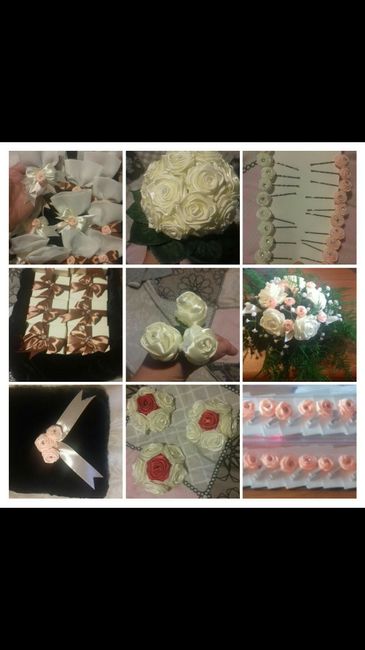 I miei piccoli lavori per il mio matrimonio 