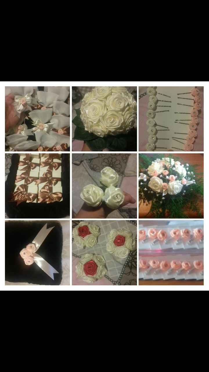 I miei piccoli lavori per il mio matrimonio 