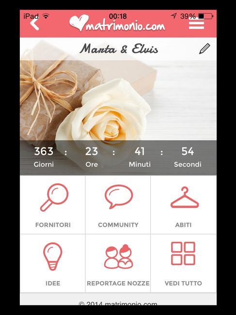 Quanto manca alle vostre nozze? - 1