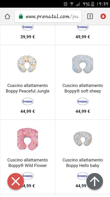 Cuscino allattamento - 1