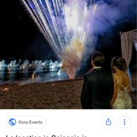 Fuochi e lucciole d'acqua al Kora Beach di Pozzuoli - 1