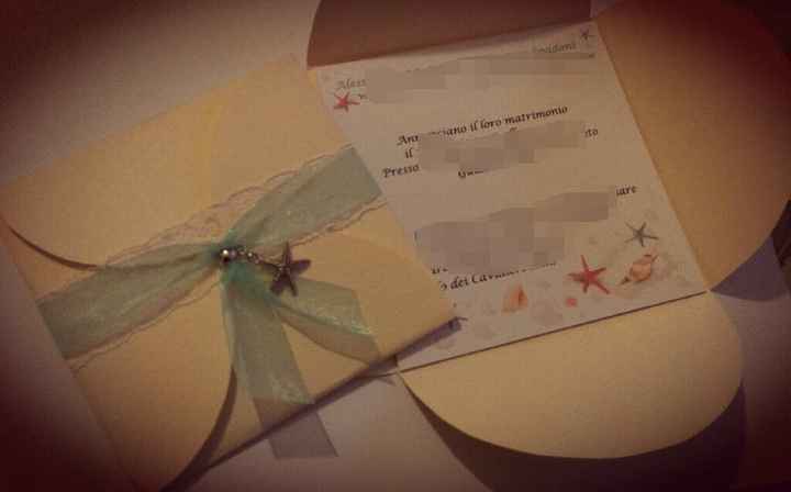 Partecipazione stile mare fai da me!!! - 1