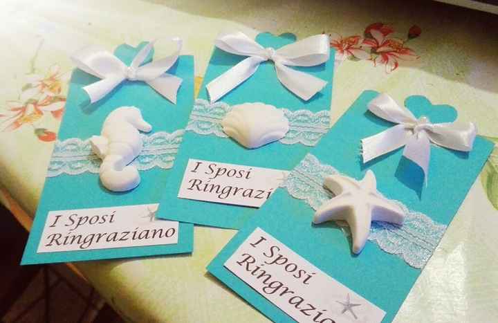 Segnaposto fatti da me!! - 2