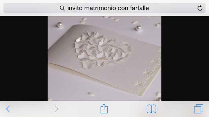 Partecipazioni tema farfalle - 2