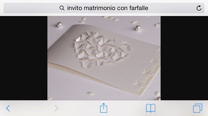 Partecipazioni tema farfalle - 2