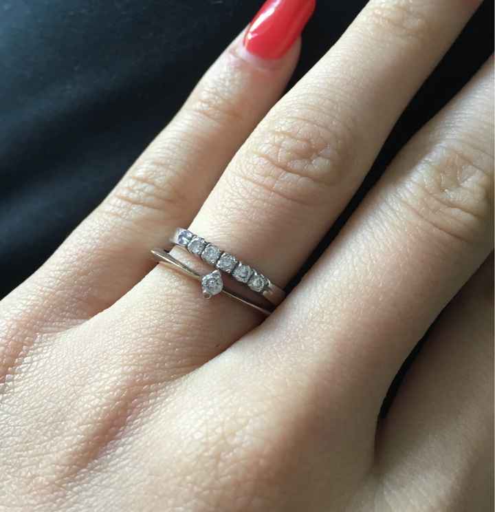 Come sono i vostri anelli di fidanzamento? - 1