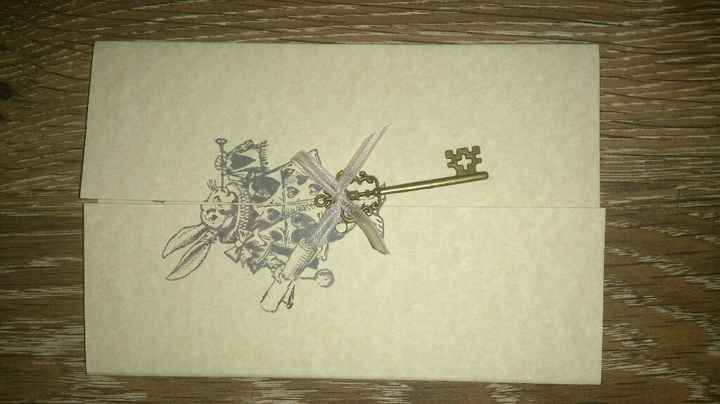 Le nostre partecipazioni alice in wonderland - 1