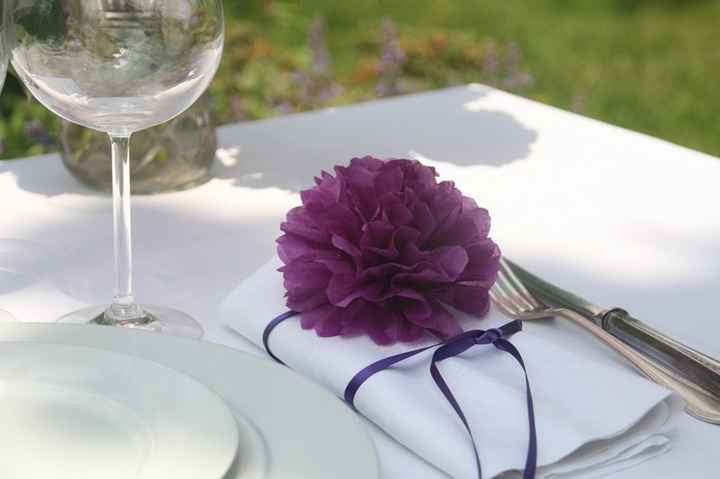 Decorazioni con pom poms