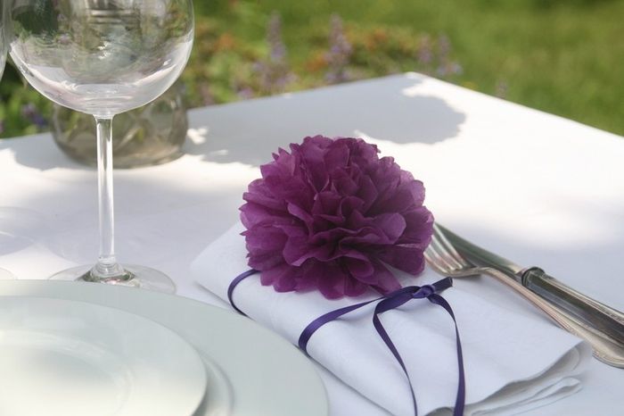 Decorazioni con pom poms