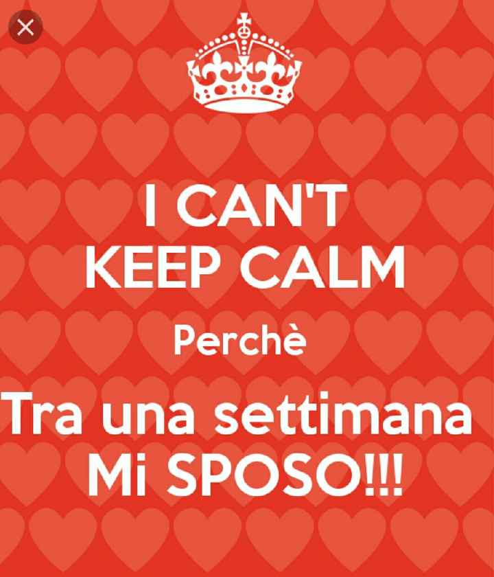 Manca una settimana! - 1