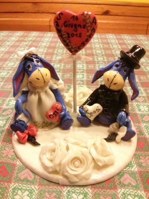 Cake Topper prima versione