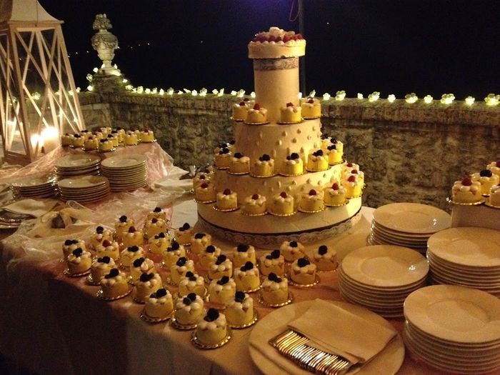 LA MIA WEDDING CAKE