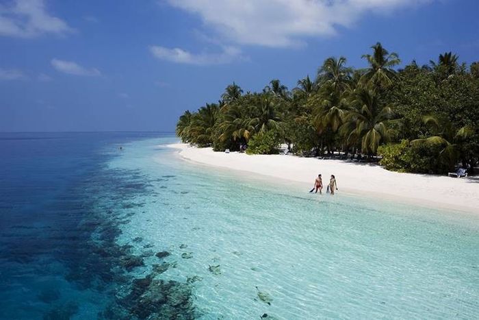 La spiaggia dove c'è la nostra camera