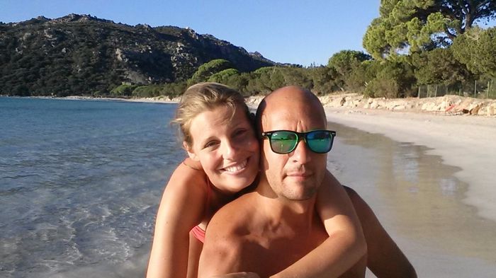 Eccoci, prima estate insieme e la nostra spiaggia... Santa Giulia, Corsica 