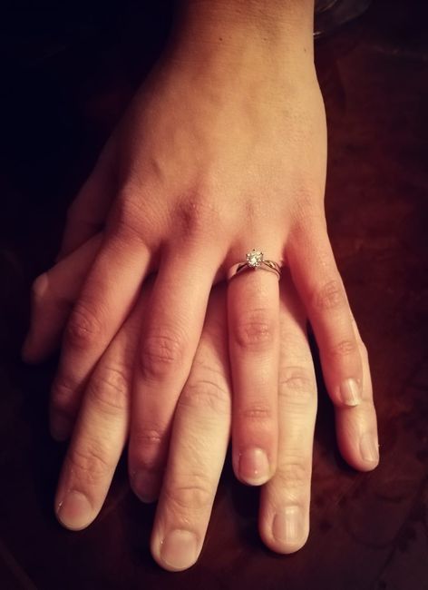 Che tipo di anello hai ricevuto alla proposta? - 1