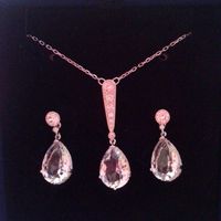 Parure a forma di goccia - 1