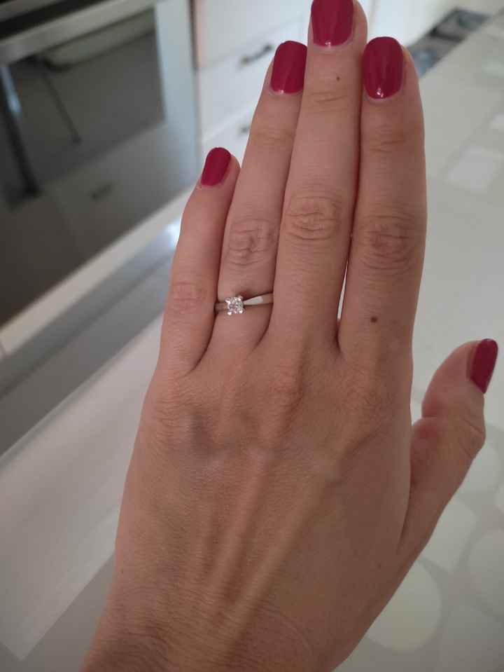 Cosa avete ricevuto come anello di fidanzamento? - 1