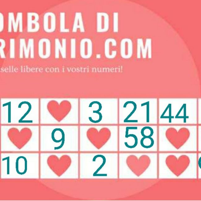 Condividi i tuoi numeri! 17