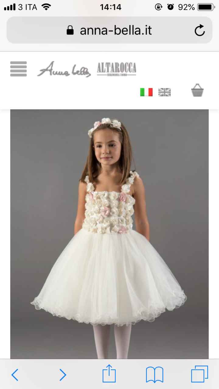 Vestitini damigelle bambine - 1