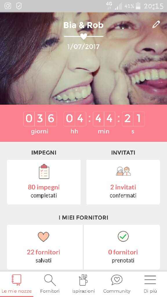 Condividete la data delle vostre nozze - 1